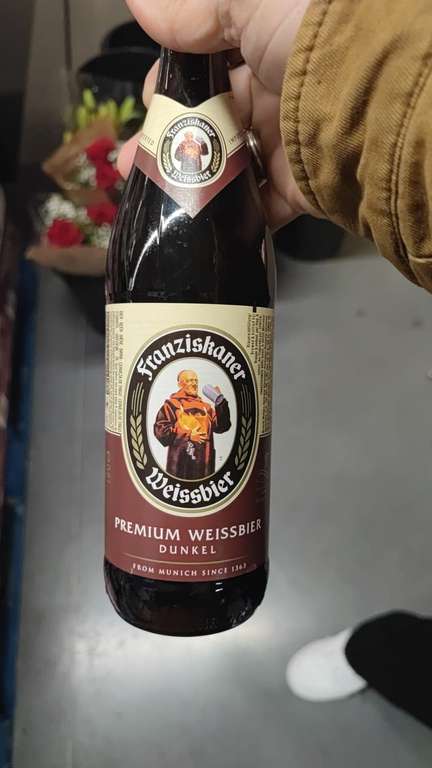 Cerveza negra Franziskaner 50cl