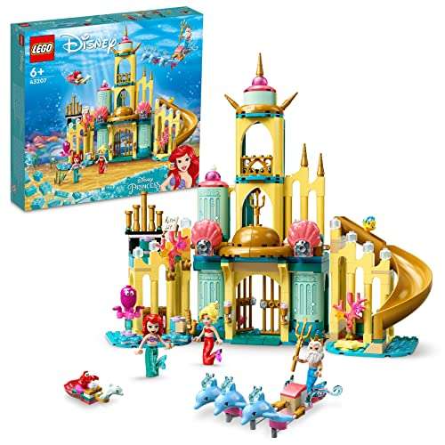 Oferta: LEGO 43207 Disney Palacio Submarino de Ariel