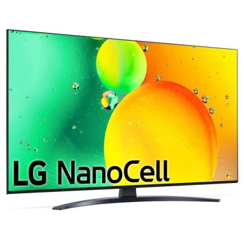 TV LED 108 cm (43) LG Nanocell 43NANO766QA 4K SmartTV WebOS 22, HDR10, HLG, Sonido Dolby Digital Plus & AC4