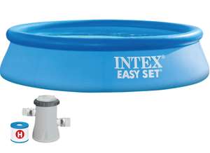 INTEX - Piscina Hinchable Redonda Easy Set 305x61cm con Depuradora [30,75€ NUEVO USUARIO]