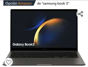 Samsung Galaxy Book3 - Laptop 15,6" FullHD (Intel Raptor lake Core i5-1335U, 8 GB RAM, 512 GB SSD, Intel Iris Xe Graphics, Windows 11
