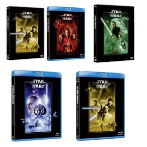 Películas Star Wars, Fireworks, Capitana Marvel, Pack Cazafantasmas, Jojoas Bizarre Adventure (Blu-ray, DVD)
