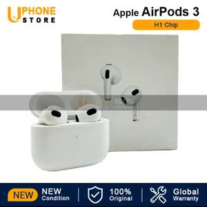 Apple-AirPods 3 con estuche de carga inalámbrica MegaSafe