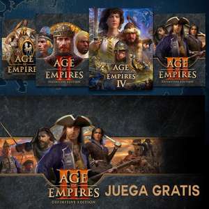 STEAM Oficial - Ofertas Age of Empires I,II,II Definitive Editions