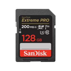 SanDisk Extreme PRO 128 GB SDXC UHS-I Clase 10 SanDisk SDSDXXD-128G-GN4IN ( Oferta Válida Para Nuevos Usuarios )