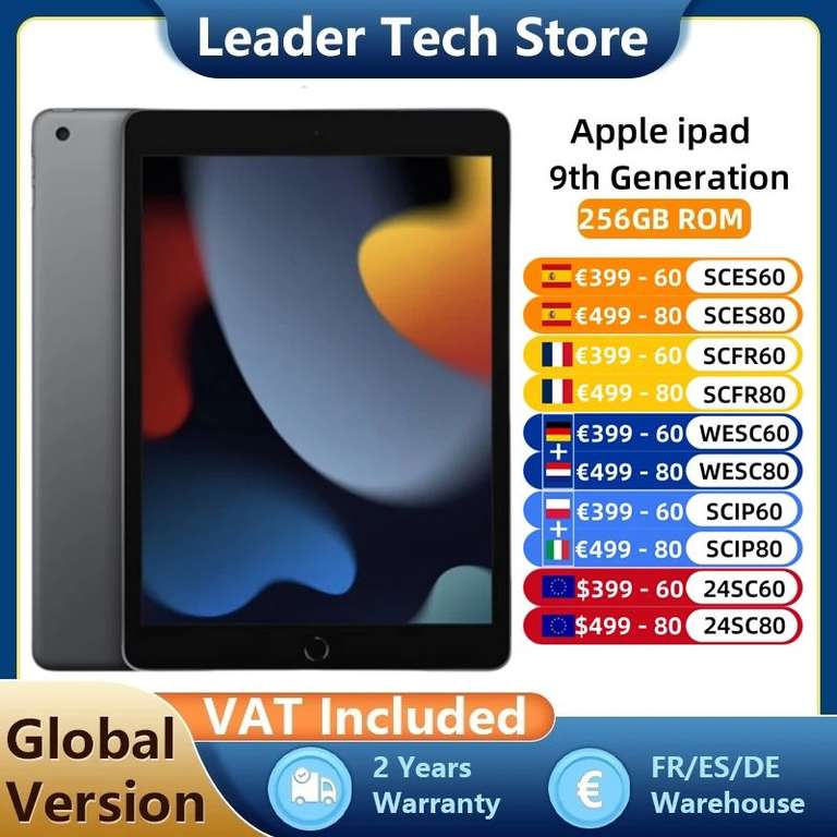 Tablet Apple iPad 9th Generation 256GB