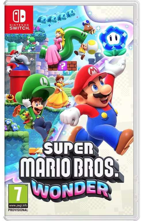 Super Mario Bros Wonder Nintendo Switch [PAL ESP] [30,76€ NUEVO USUARIO]