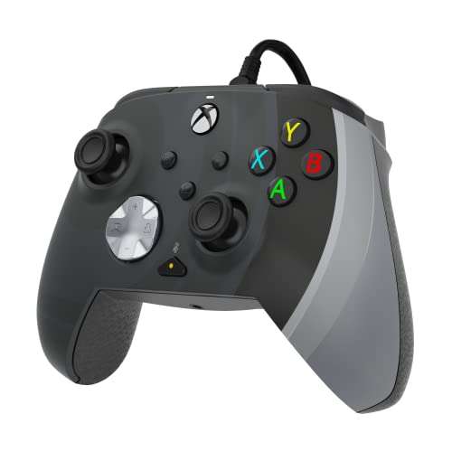 Mando Xbox con licencia oficial - PDP Rematch Xbox Wired, Radial Black, compatible con Xbox Series X|S, Xbox One y Windows