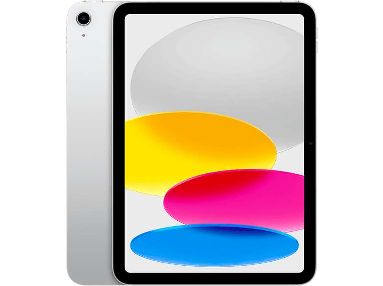 Apple iPad (2022 10 gen), 64 GB, Plata, WiFi, 10.9a, Retina, Chip A14 Bionic, iPadOS 16 - Disponible en varios colores