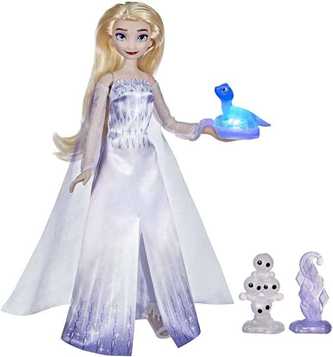 Disney Frozen Habla y Amigos 2, muñeca de Elsa con Sonidos y Frases
