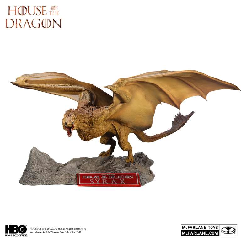Dragones McFarlane Syrax y Caraxes de House of the Dragons / Game of Thrones - TOY PLANET (CC Islazul)