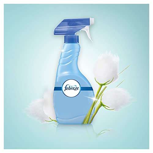 AMBIPUR Febreze Clasico Eliminador De Olores En Spray 8 x 500 ml, Neutralizador Olores en Ambiente o Tejidos, Fragancia Fresca