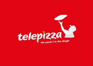 Telepizza - Mediana 3 ingredientes a recoger 4,99 - Familiar 9,99