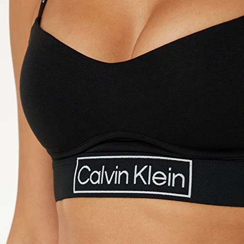 Calvin Klein Bralette con Forro Largo Sujetador para Mujer
