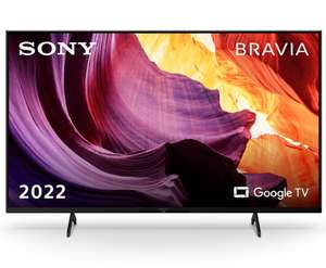 Sony TV LED 126 cm (50") Sony KD-50X81K BRAVIA Google TV, X1 4K HDR Processor, Triluminos PRO, XR 400 HZ (649,48€ ECI+)