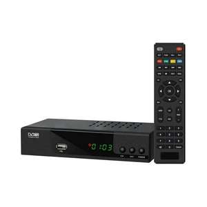 TDT HD CON EUROCONECTOR HEVC DVB-T2 H.265 RECEPTOR 10 BITS USB HDMI SILTAL