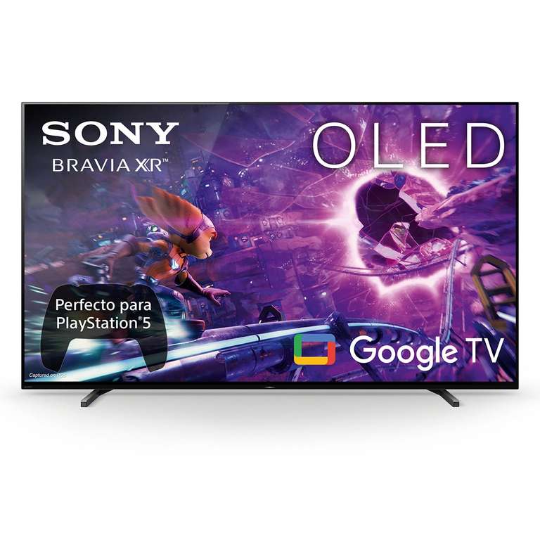 TV OLED 55"Sony XR-55A80J BRAVIA XR , Google TV, 4K HDR, XR Cognitive Processor, XR Triluminos Pro (1.099 € con ECI Plus)