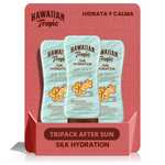 HAWAIIAN Tropic - After Sun Silk Hydration - Loción Protective, Ultra-Ligera, Coconut & Papaya - Pack de 3 [5'73€/ud]
