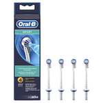 Oral-B Oxyjet Recambios Irrigador Dental, Pack de 4 Cabezales de Recambio para Irrigador Bucal - Originales
