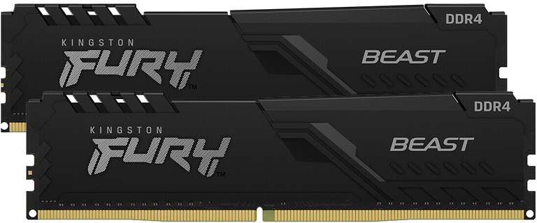 Kingston FURY Beast RGB 64GB Kit (2x32GB) RAM DDR4 3200 CL16