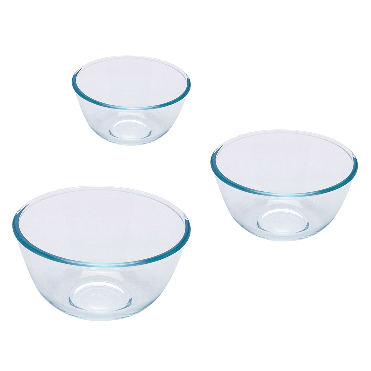 Pyrex Set 3 Bowls Classic - Cristal