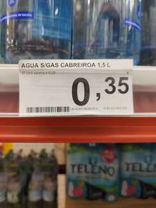 (SUPECO CASTELLÓN) Agua Cabreiroa 1'5L a 0'35€