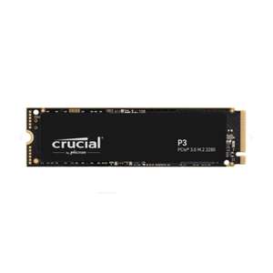 Disco Duro SSD Crucial P3 1TB M.2 3D NAND NVMe PCIe SATA 3 (33'60€ cupón nuevos usuarios Miravia y comprando desde app)