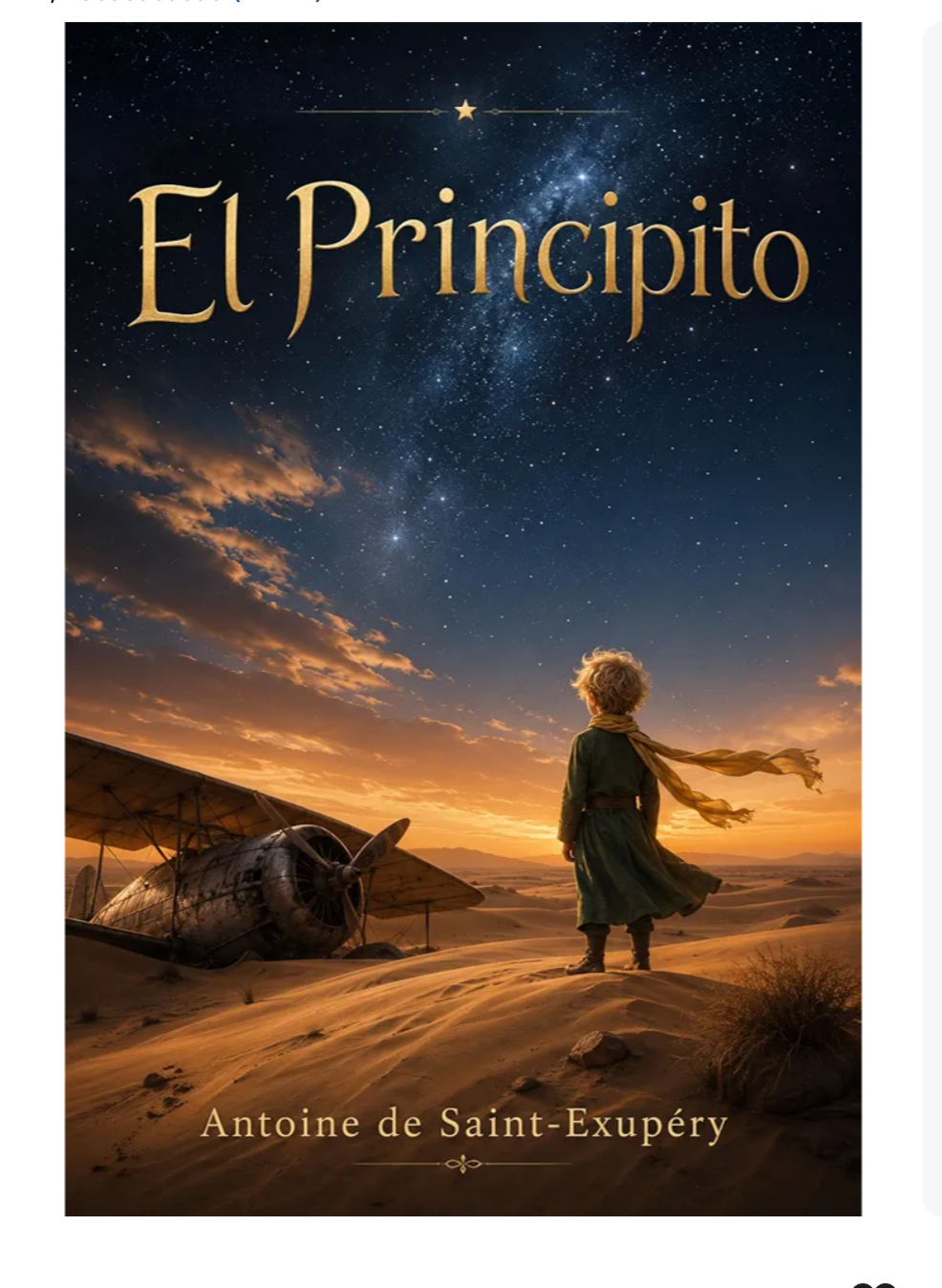El Principito versión Kindle