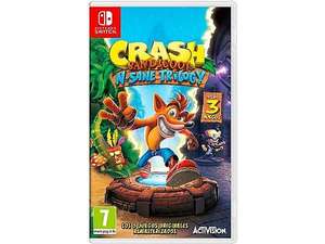 Nintendo Switch Crash Bandicoot N.Sane Trilogy,Moonscars (aplicando 15 por ciento en el carrito)