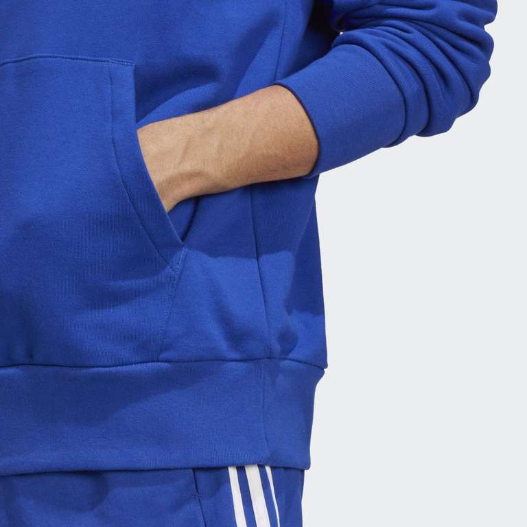 Adidas Essentials French Terry Big Logo Hoodie Hombre (AZUL- Tallas S y M)