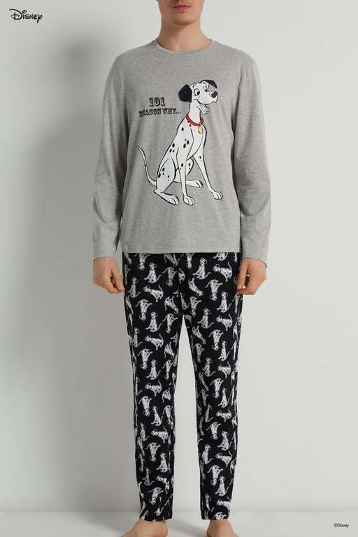 Pijamas hombre a 5,33 EUR con portes gratuitos usando la promoción 3x2 (Misma promoción para chicas)