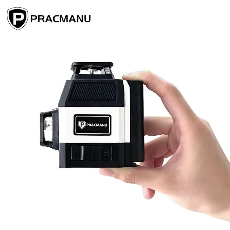 Pracmanu-Nivel láser Mini, herramienta de nivelación 3D