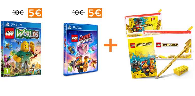Juegos Lego con 50% descuento adicional + regalo en Carrefour