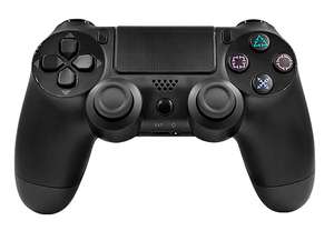 Mando para PS4 - KLACK para Sony PS4 Dualshock PC Playstation 4 Negro