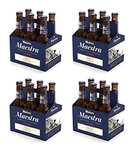 Mahou Maestra Doble Lúpulo - Cerveza Lager Tostada, Volumen 7,5% Alcohol - 1 caja con 24 botellas