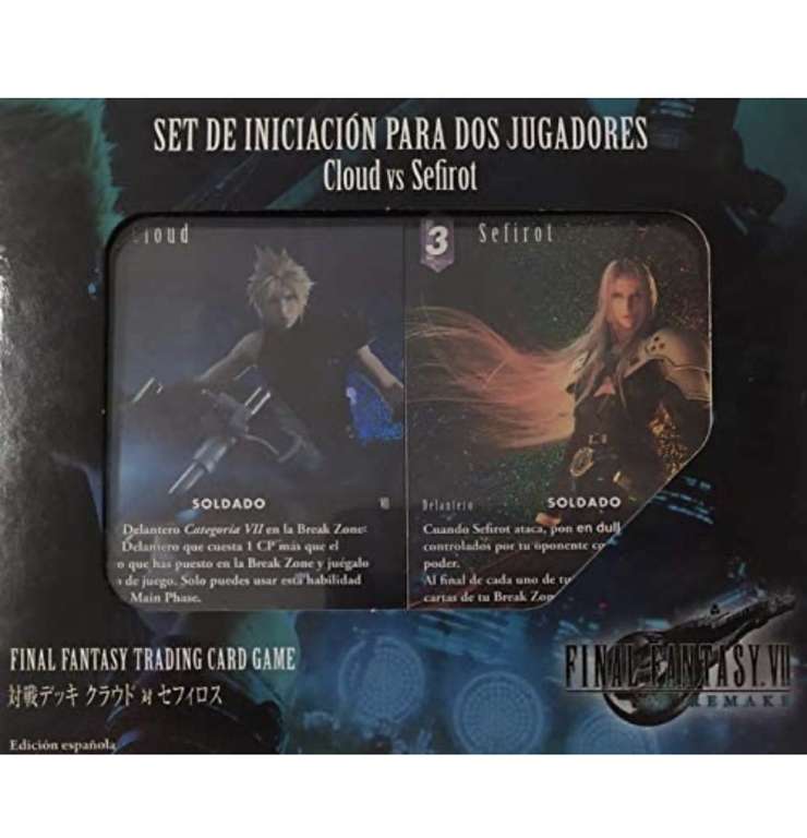 Final Fantasy TCG - Set iniciación Cloud vs Sephiroth (Final Fantasy VII)