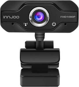 InnJoo Cam01 cámara Web 2 MP 1920 x 1080 Pixeles USB 2.0 Negro