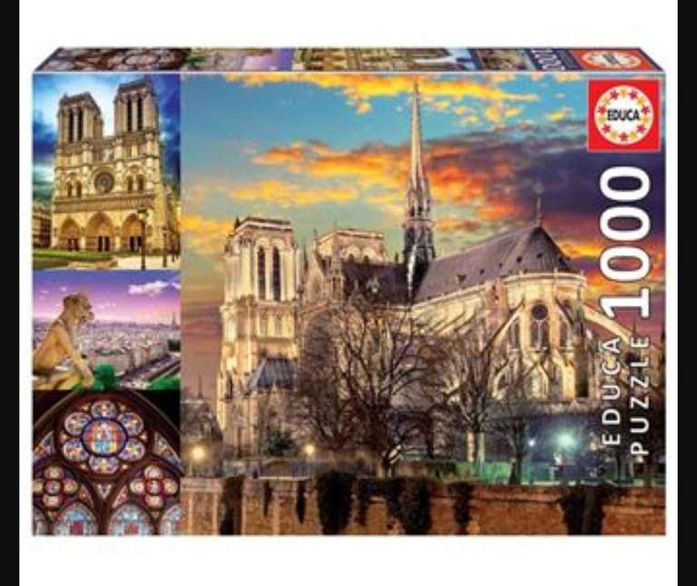 Puzzle Educa Collage Notre Dame 1000 piezas