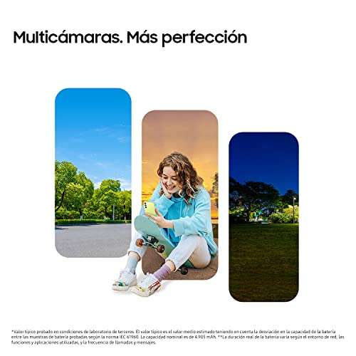 SAMSUNG Galaxy A34 5G (128GB, 6GB de RAM) + Funda + Tarjeta Regalo 70€