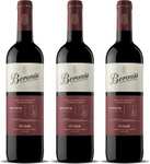 Beronia Crianza - Vino Tinto D.O.Ca. Rioja - 3 botellas de 750 ml [17,07€ Suscríbete y Ahorra]