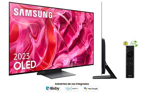 Samsung TV OLED 2023 65S93C - Smart TV de 65" OLED Quantum HDR, Procesador Quantum 4K con IA, Dolby Atmos y Motion Xcelerator Turbo+
