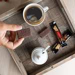 Tirma Ambrosía de Chocolate Negro 70% | Chocolatinas Sin Azúcares Añadidos (3uds, 64'5g)