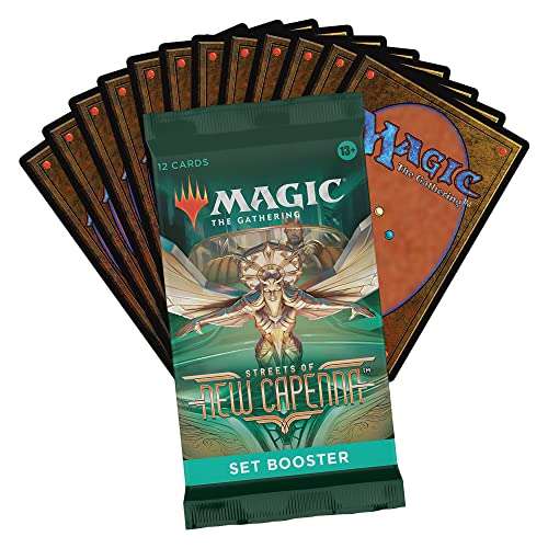 Caja de Sobres de Edición de Calles de Nueva Capenna de Magic The Gathering, 30 Sobres y 1 Carta Especial (Versión en Inglés)