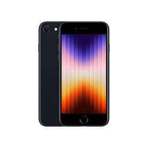 Apple 2022 iPhone SE (64 GB) - Negro Noche [NUEVO] [MÍNIMO HISTÓRICO AMAZON]