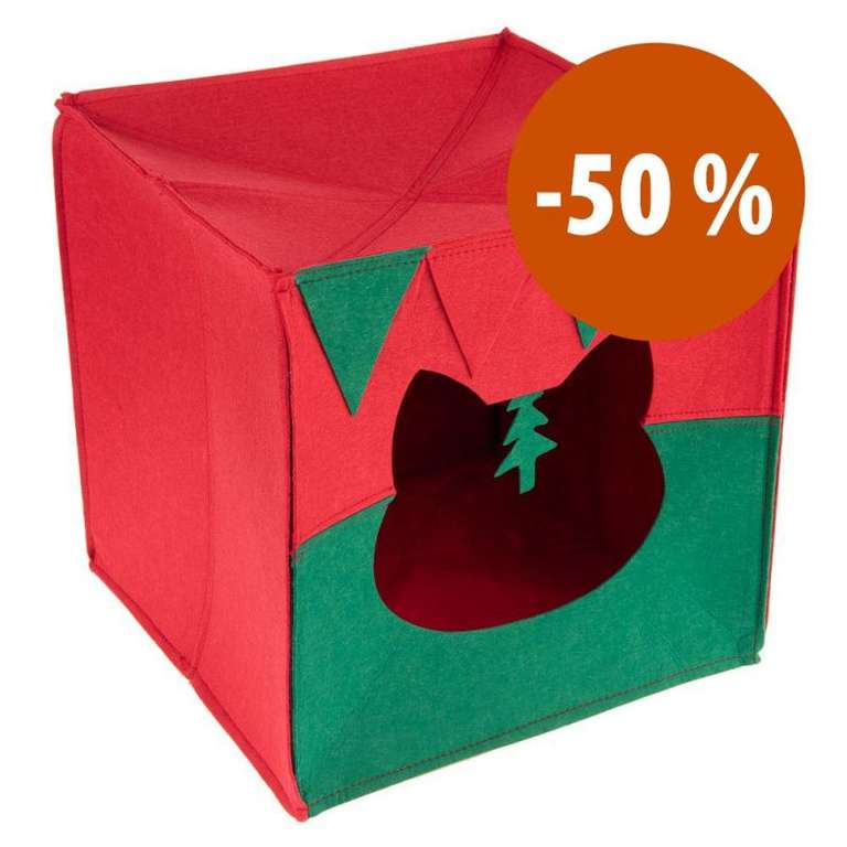 -50% cueva gatos ideal para la estantería Kallax de IKEA