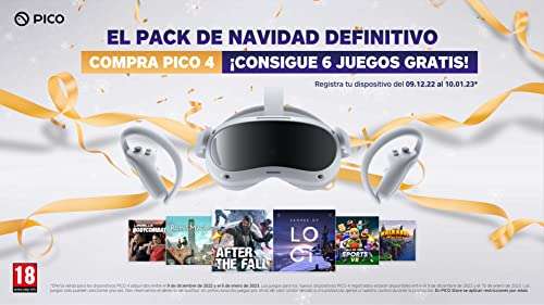 Kit VR - Pico 4 + 6 juegos gratis