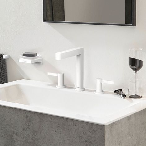 hansgrohe Finoris Mezclador de lavabo de 3 agujeros 160
