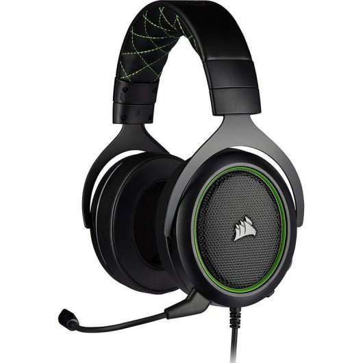 Corsair HS50 Pro Stereo Auriculares Gaming Verdes - También en Amazon
