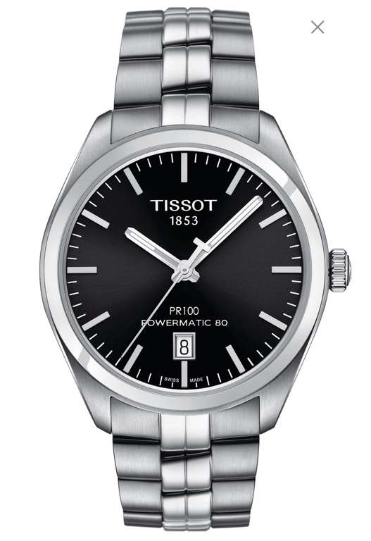 Reloj Tissot PR 100 Powermatic 80 (Envío e importación incluidos).