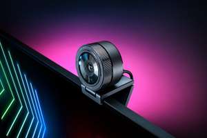 RAZER KIYO PRO Webcam , Cámara USB con sensor de luz adaptable de alto rendimiento